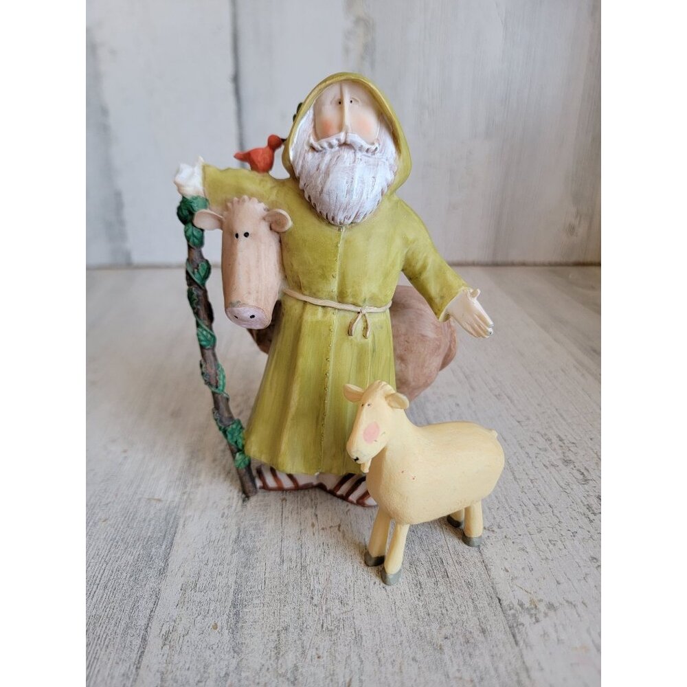 Sue dreamer Joseph nativity‎ scene sheep Shepard xmas home decor set